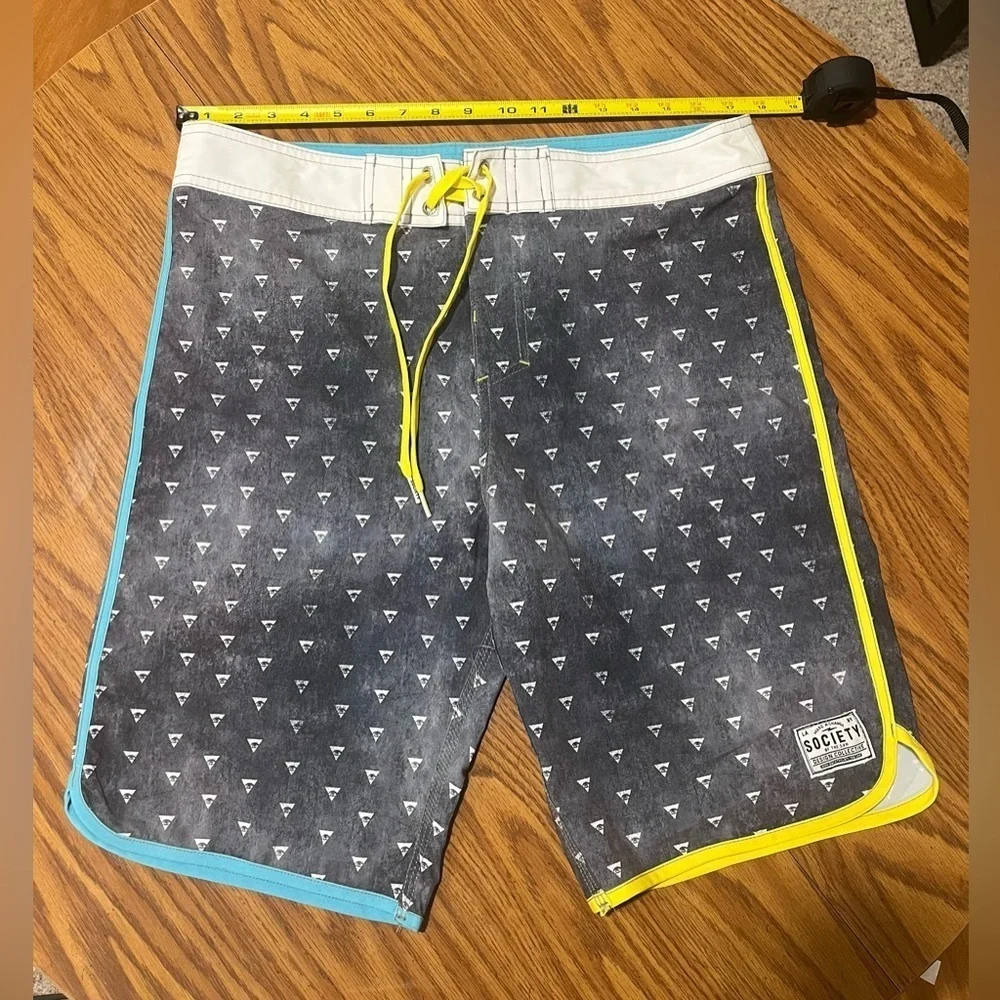 NWT Society of the Sun Swim Trunks - size 34